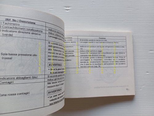 Honda CBR 600 F 1990-91 manuale uso libretto istruzioni originale …