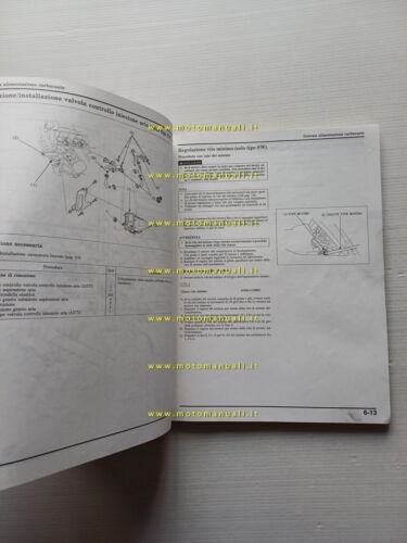 Honda CBR 600 F 1990 manuale officina riparazione italiano originale