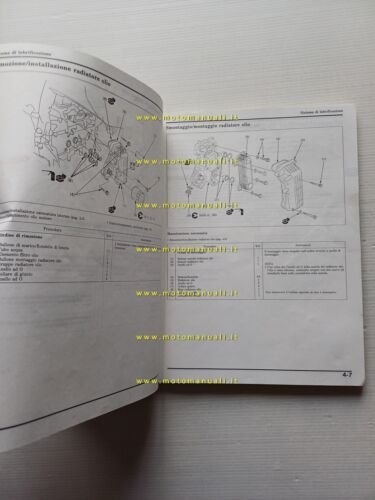 Honda CBR 600 F 1990 manuale officina riparazione italiano originale