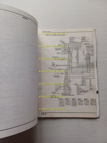 Honda CBR 600 F 1990 manuale officina riparazione italiano originale