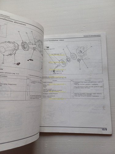 Honda CBR 600 F 1990 manuale officina riparazione italiano originale