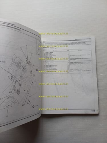 Honda CBR 600 F 1990 manuale officina riparazione italiano originale