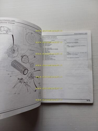 Honda CBR 600 F 1990 manuale officina riparazione italiano originale