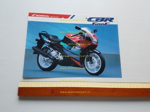 Honda CBR 600 F 1991 depliant italiano originale