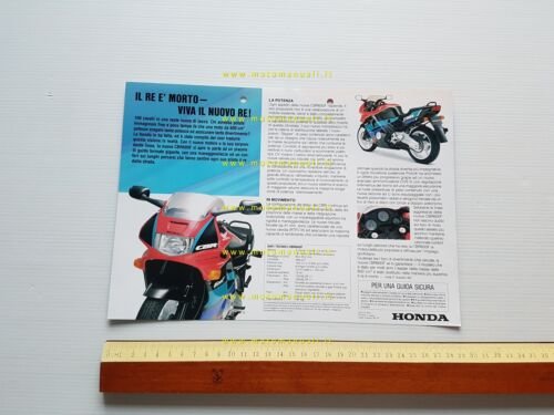 Honda CBR 600 F 1991 depliant italiano originale