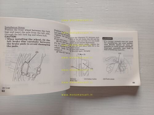 Honda CBR 600 F 1992-3 manuale uso manutenzione originale