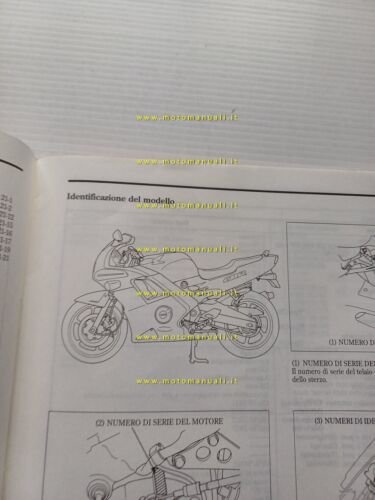 Honda CBR 600 F 1992 aggiornamento SUPPLEMENTO manuale officina originale