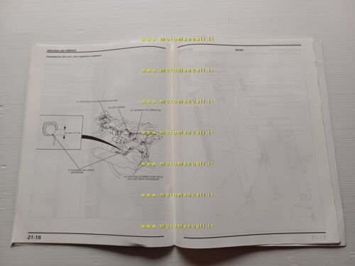Honda CBR 600 F 1992 aggiornamento SUPPLEMENTO manuale officina originale