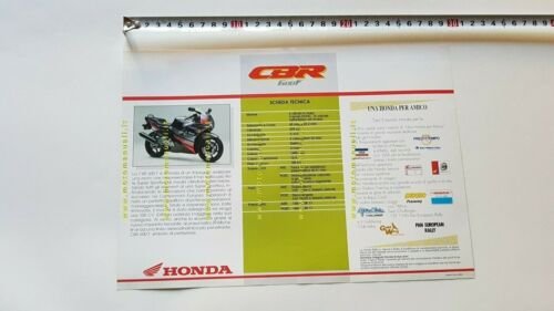 Honda CBR 600 F 1992 depliant ITALIANO moto originale epoca …
