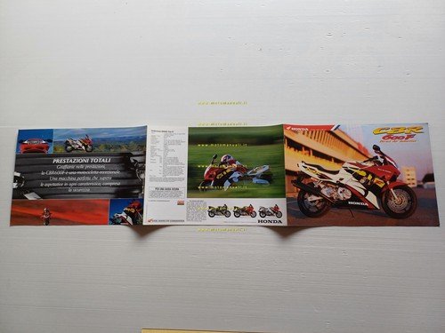 Honda CBR 600 F 1996 depliant italiano originale