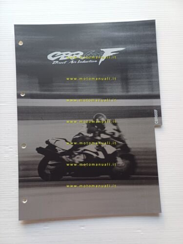 Honda CBR 600 F 1997 presentazione per la rete vendita …
