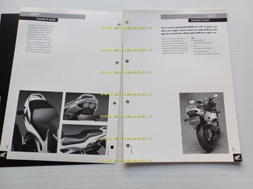 Honda CBR 600 F 1997 presentazione per la rete vendita …