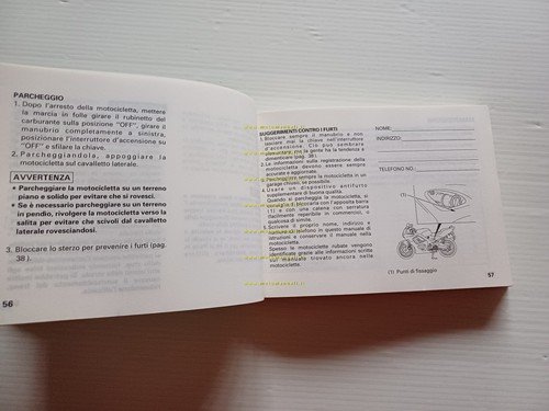 Honda CBR 600 F 1998 manuale uso manutenzione libretto italiano …