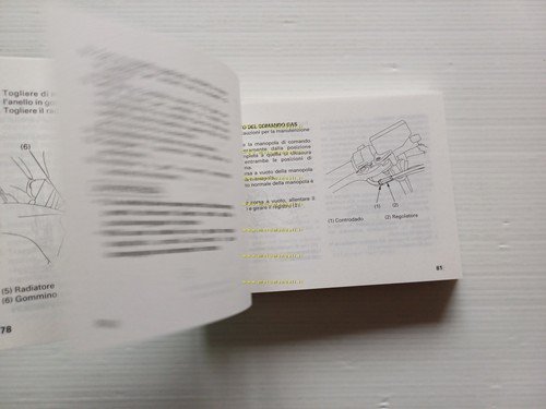 Honda CBR 600 F 1999 manuale uso manutenzione originale italiano