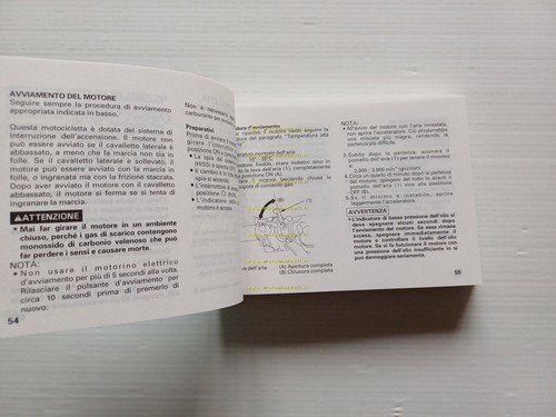 Honda CBR 600 F 1999 manuale uso manutenzione originale italiano