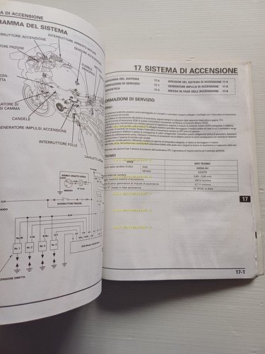 HONDA CBR 600 F 2000 manuale officina riparazione originale italiano