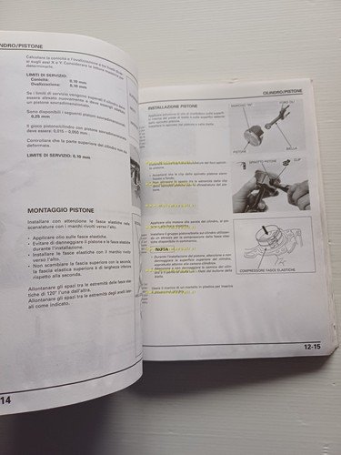 HONDA CBR 600 F 2000 manuale officina riparazione originale italiano