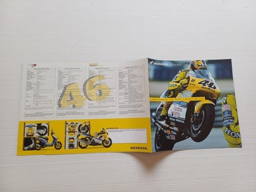 Honda CBR 600 F Sport 2001 Rossi Limited Edition depliant …