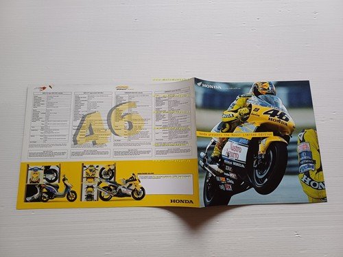 Honda CBR 600 F Sport 2001 Rossi Limited Edition depliant …