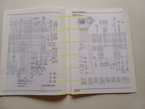 Honda CBR 600 F VARIANTI 2003-4 manuale officina ITALIANO originale