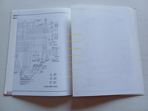 Honda CBR 600 F VARIANTI 2004 manuale officina ITALIANO originale