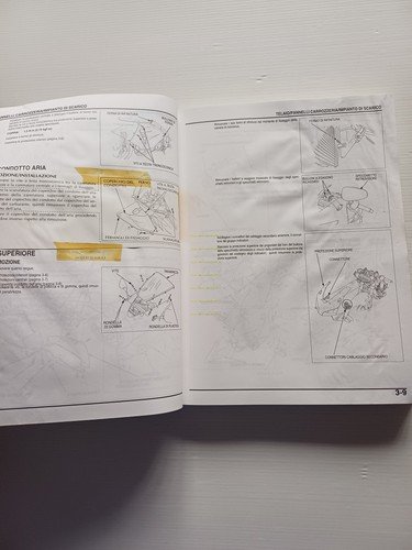 HONDA CBR 600 RR 2003 manuale officina ITALIANO originale