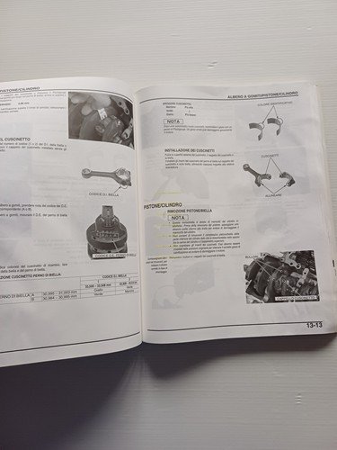 HONDA CBR 600 RR 2003 manuale officina ITALIANO originale