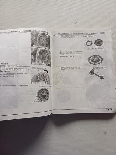 HONDA CBR 600 RR 2003 manuale officina ITALIANO originale