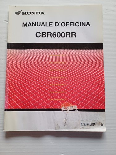 Honda CBR 600 RR VARIANTI 2004-05 manuale officina ITALIANO originale