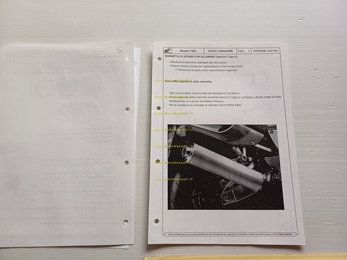 Honda CBR 900 1994 presentazione per la rete vendita originale