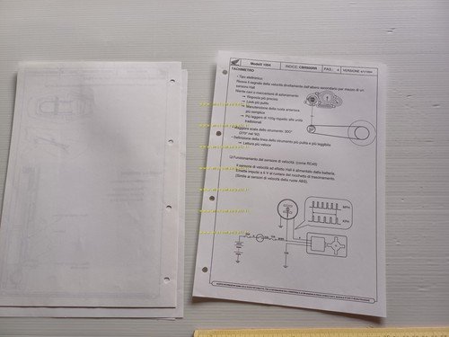 Honda CBR 900 1994 presentazione per la rete vendita originale