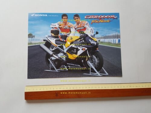 Honda CBR 900 Fireblade 1999 depliant italiano originale