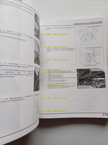 HONDA CBR 900 RR Fireblade 2001-2 (954 cc) manuale officina …