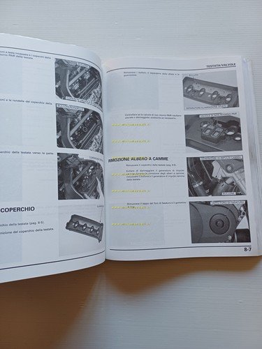 HONDA CBR 900 RR Fireblade 2001-2 (954 cc) manuale officina …