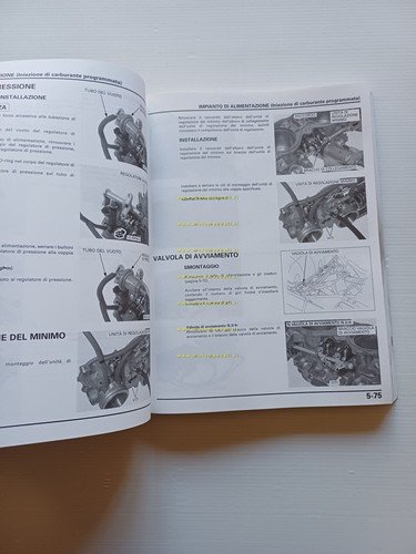 HONDA CBR 900 RR Fireblade 2001-2 (954 cc) manuale officina …