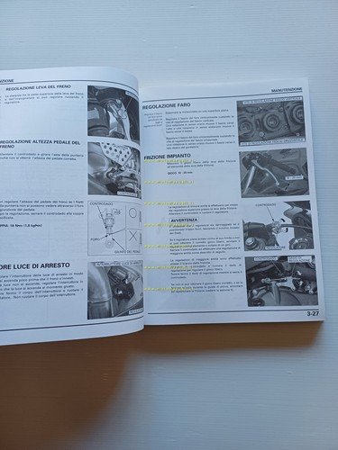 HONDA CBR 900 RR Fireblade 2001-2 (954 cc) manuale officina …