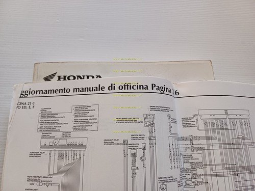 HONDA CBR 900 RR Fireblade 2001-2 (954 cc) manuale officina …