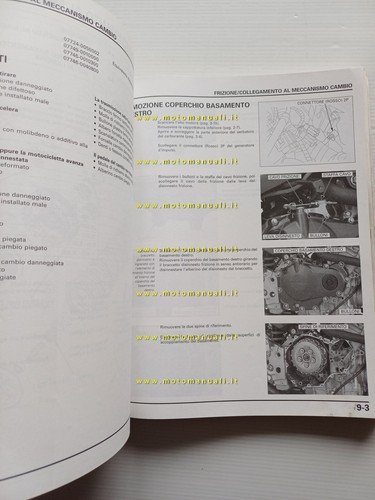 HONDA CBR 900 RR Fireblade 2001-2 (954 cc) manuale officina …