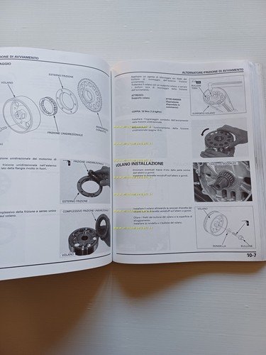 HONDA CBR 900 RR Fireblade 2001-2 (954 cc) manuale officina …
