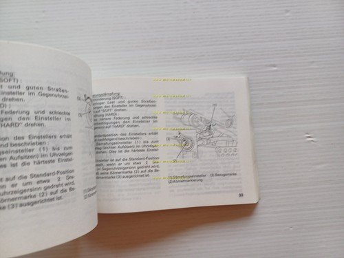 Honda CBR 900 RR Fireblade 2001-2 manuale uso originale inglese …