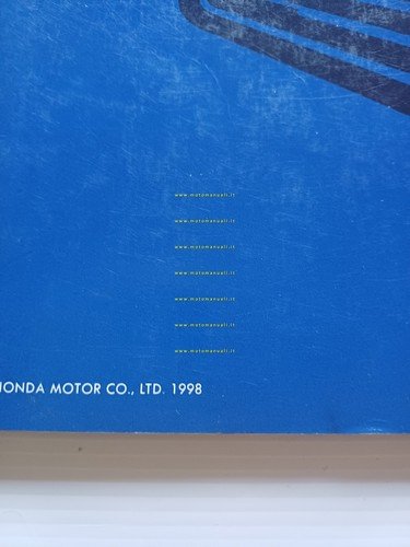 Honda CBR 900 RR Fireblade VARIANTI 1998 manuale officina ITALIANO …