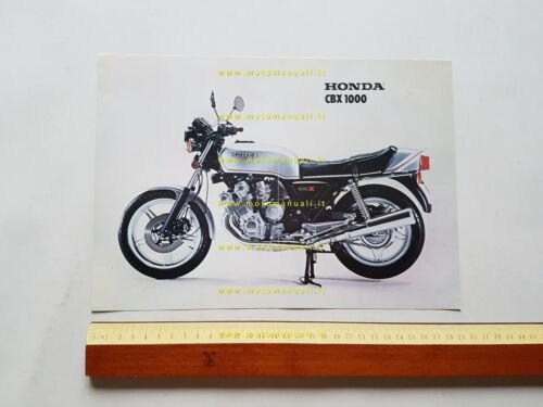 Honda CBX 1000 1979 depliant italiano originale