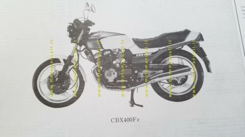 Honda CBX 400 F - 400 F2 1981 catalogo ricambi …