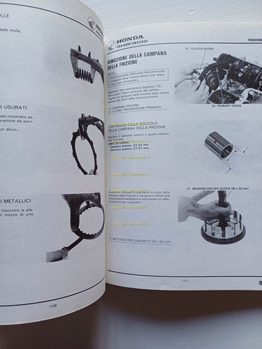 Honda CBX 400 F - CBX 500 F 1982-83 manuale …