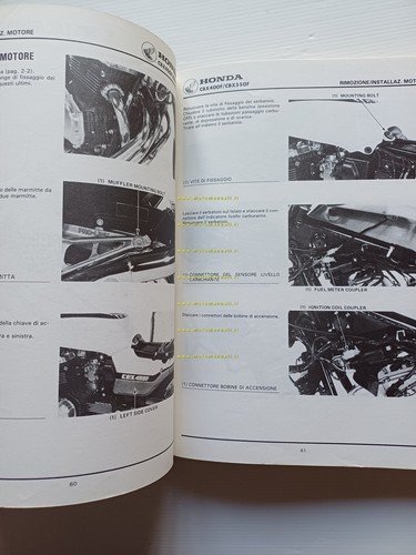 Honda CBX 400 F - CBX 500 F 1982-83 manuale …