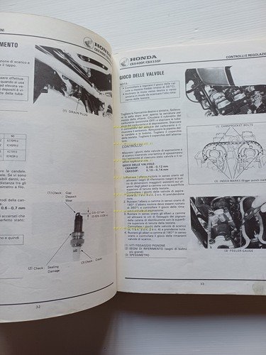 Honda CBX 400 F - CBX 500 F 1982-83 manuale …