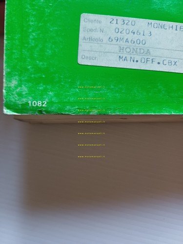Honda CBX 400 F - CBX 500 F 1982-83 manuale …