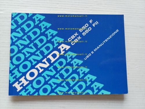 Honda CBX 550 F - CBX 550 F II 1983 …