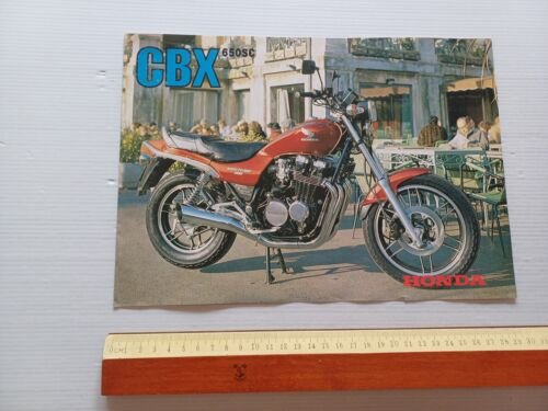 Honda CBX 650 SC 1985 depliant italiano originale