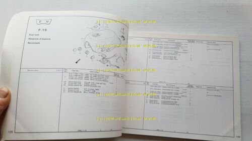 Honda CBX 750 F 1983 catalogo ricambi originale spare parts …